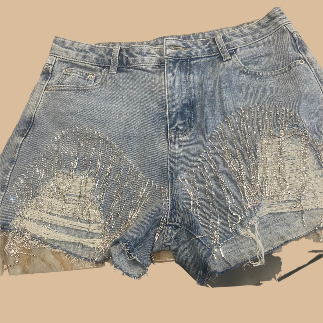 Diamond High Waisted Shorts